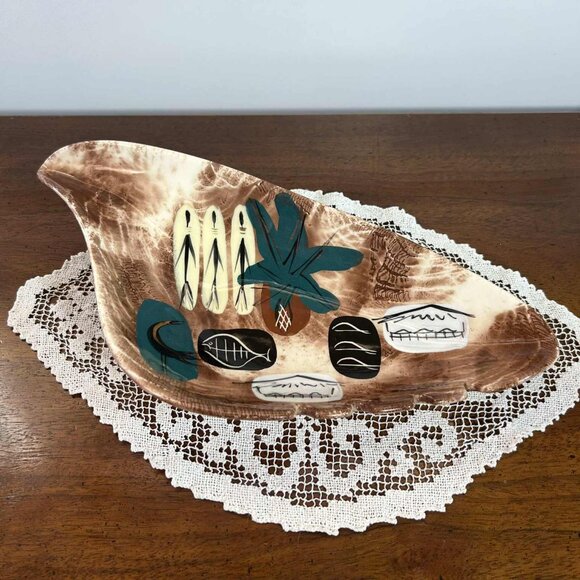 MCM Marc Bellaire Friendly Island ceramic ashtray - Picture 1 of 9